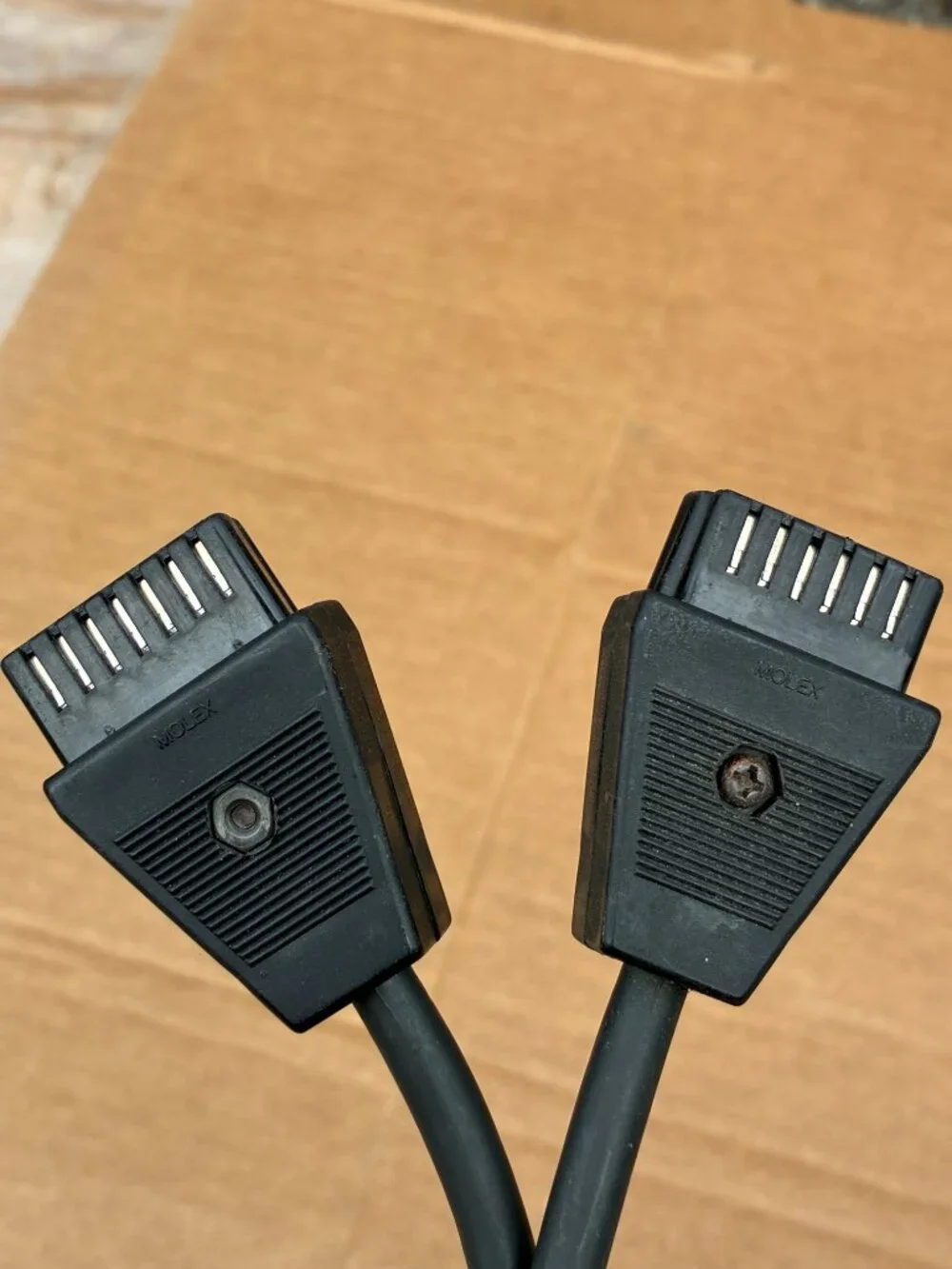Vintage Atari SIO Cable - 13 Pin Female to Female Molex